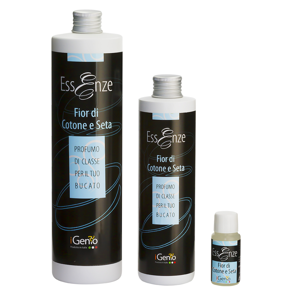 I-GENIO 823 - 823 – Konzentrierte Wäscheduftessenz "Fior di Cotone e Seta" 250 ml
