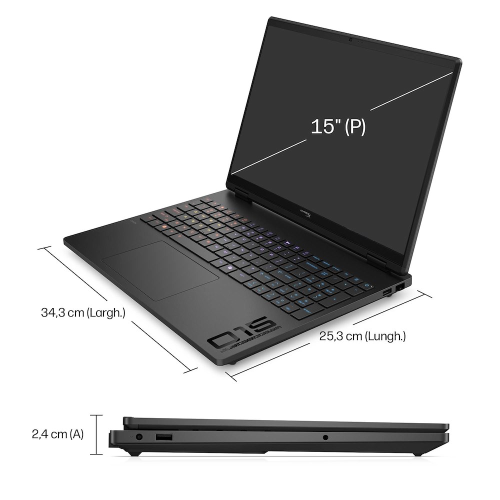 HP D8SS2EA - Notebook Gaming 15.3" RTX 5060