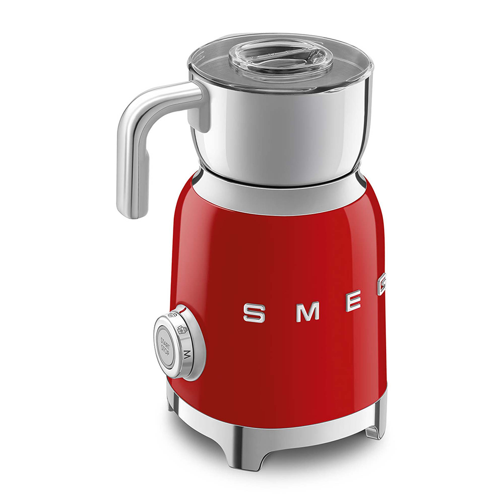 SMEG MFF11RDEU - Smeg 50's Style Milchaufschäumer rot