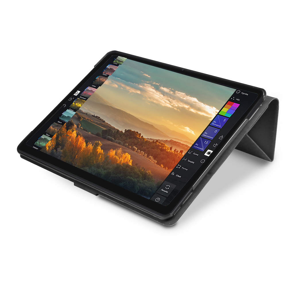 SBS TATRISTANDTABA7K - Buchcover Samsung Galaxy Tab A7 Schwarz