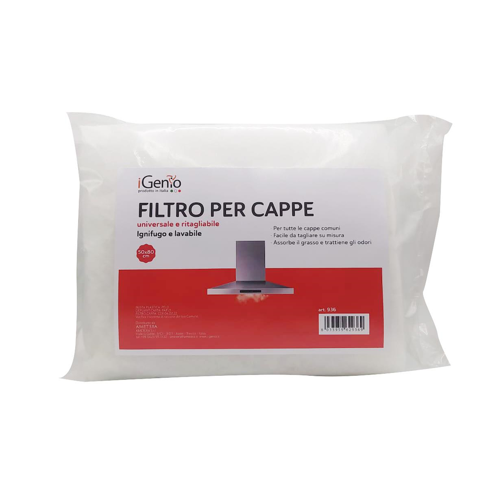 I-GENIO 936 - Universeller Filter für Dunstabzugshauben 50x80cm