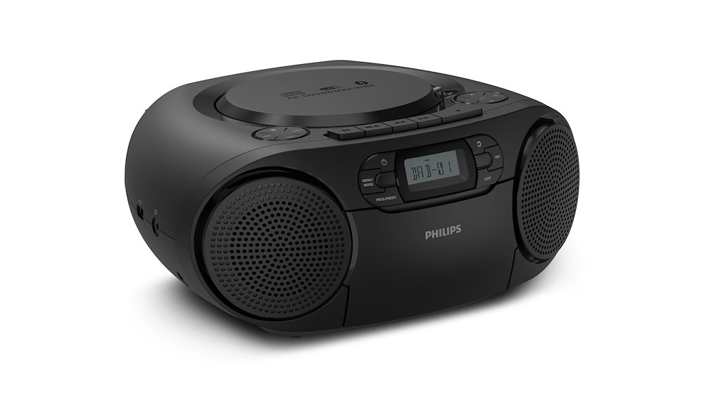 PHILIPS TAZ2500 - Tragbarer CD-Radio mit Kassette