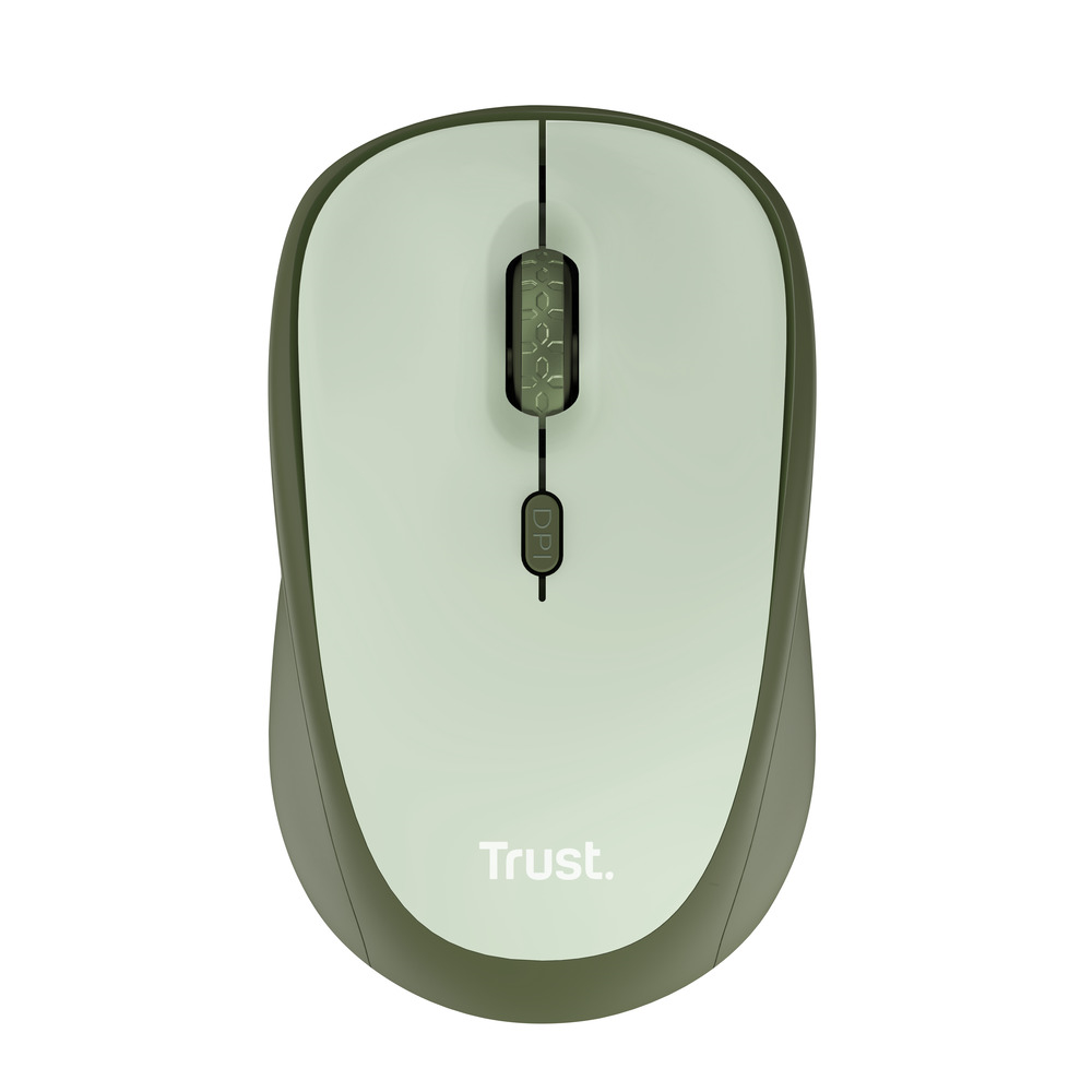 TRUST 24552 - Eco YVI+ Wireless Maus Grün
