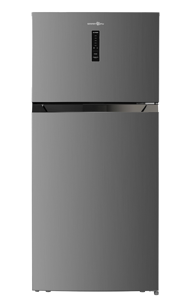 SMARTWAY WHDP640NV4XE0 - Doppeltür Kühlschrank 480LT Inox