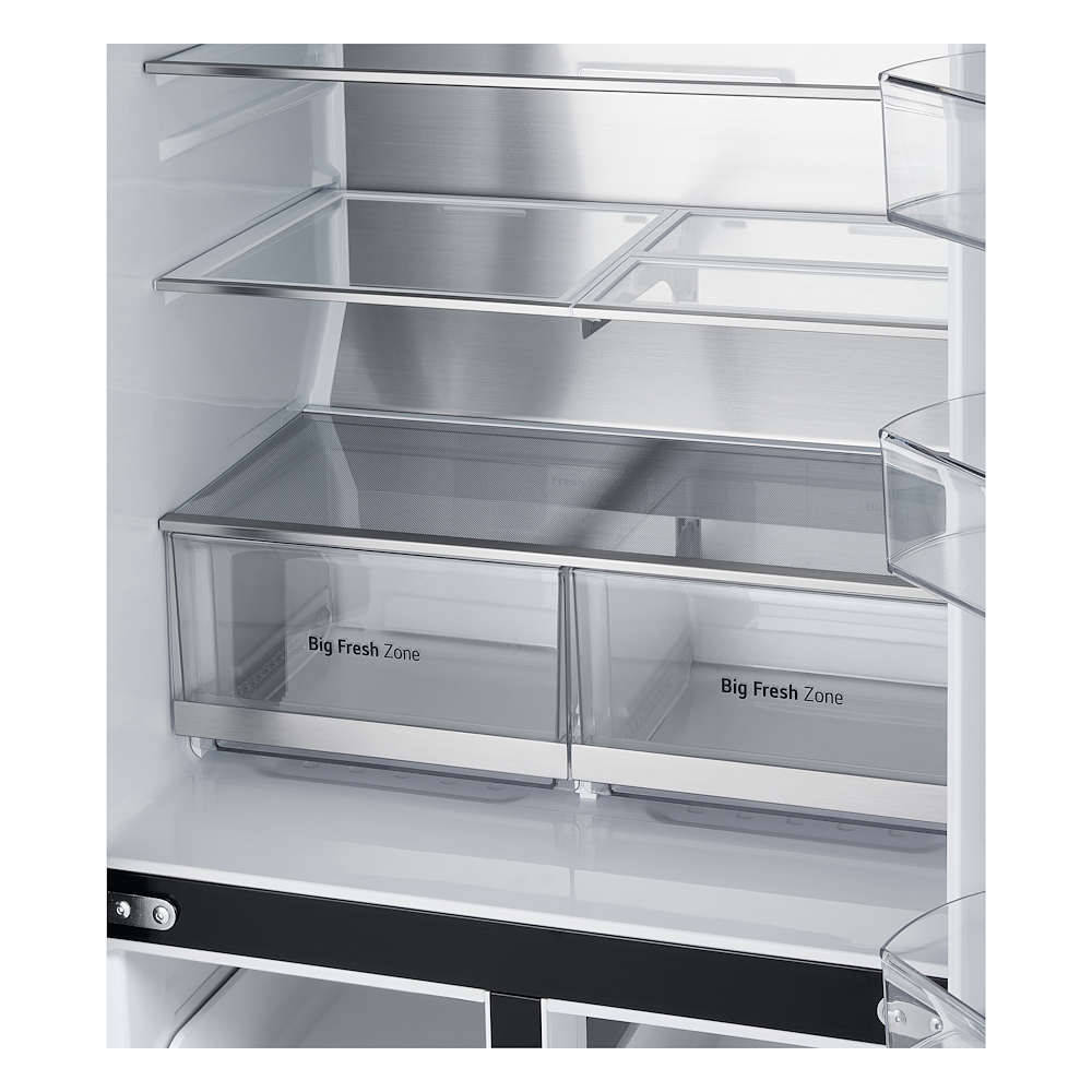 LG GMG860EPBE - InstaView Side-by-Side Kühlschrank GMG860EPBE Schwarz