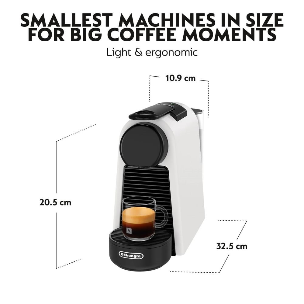 DE LONGHI EN85WMT - Kaffeepadmaschine in Weiß