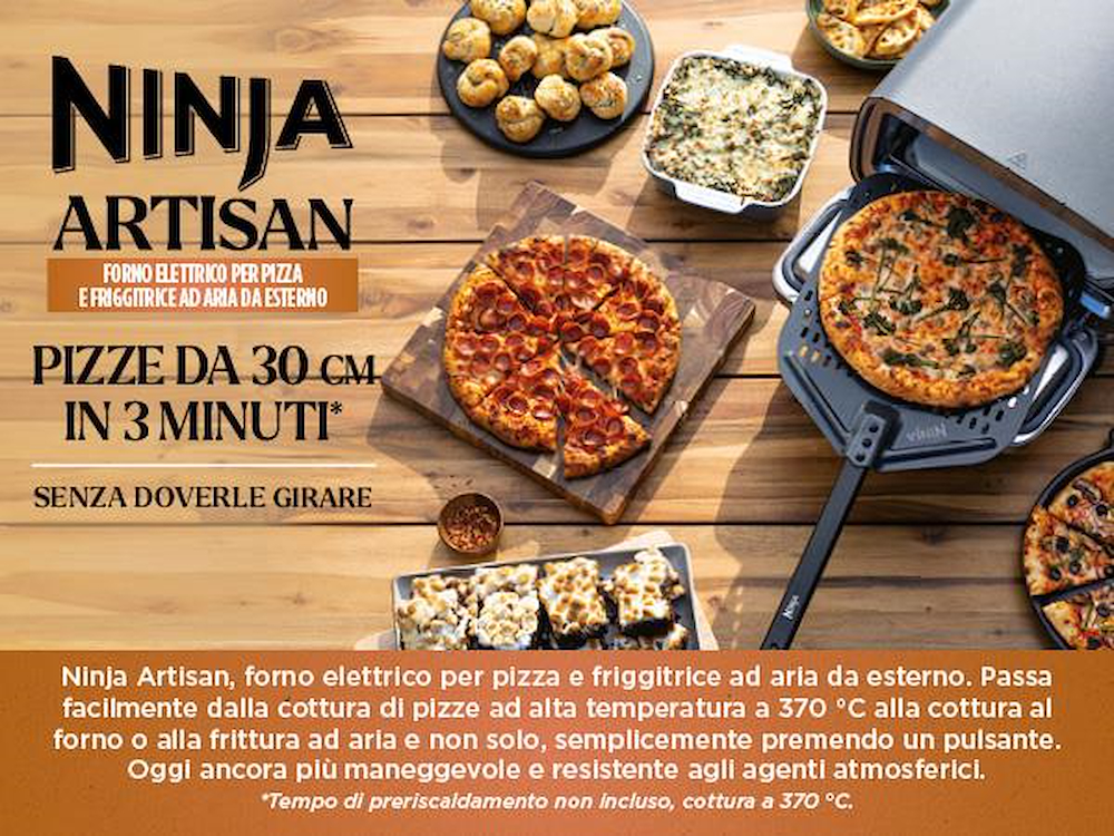 NINJA MO201EU - Elektrischer Pizzaofen für draußen