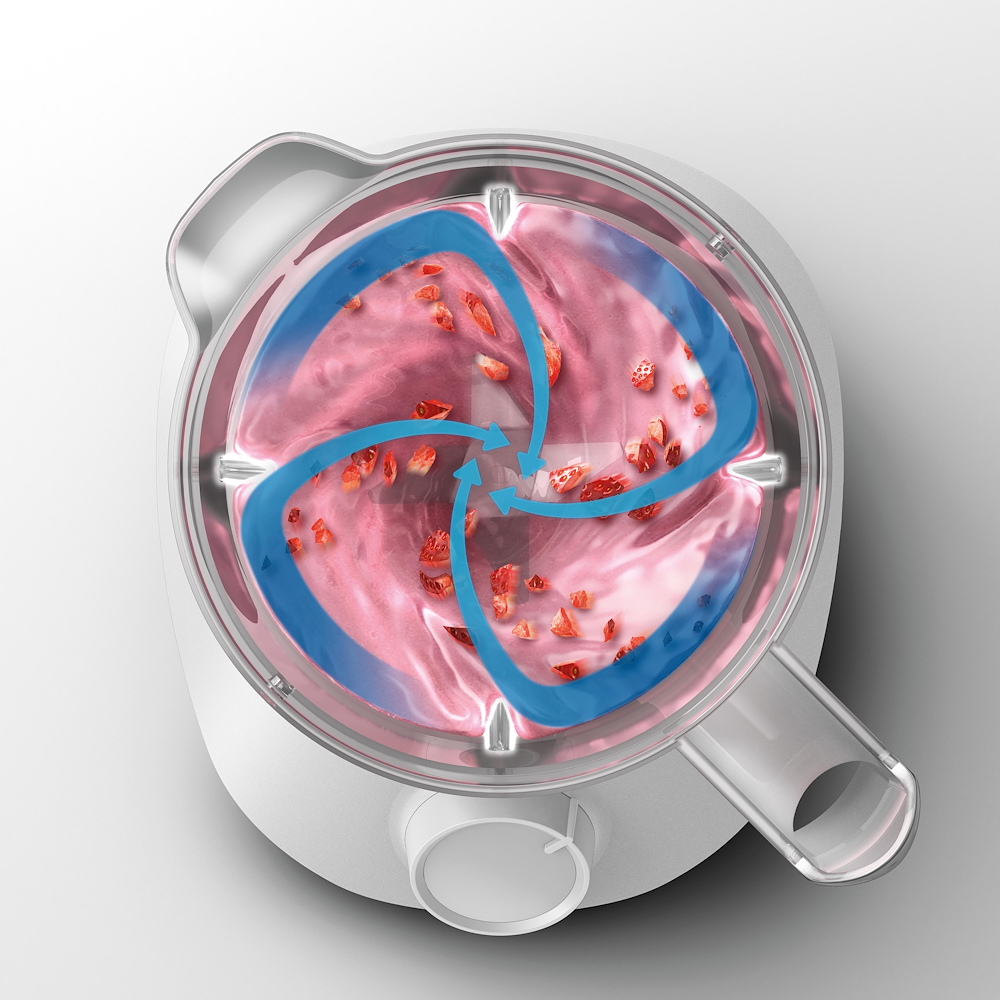 PHILIPS HR2041 - Philips Mixer 450W mit Eiszerkleinerer