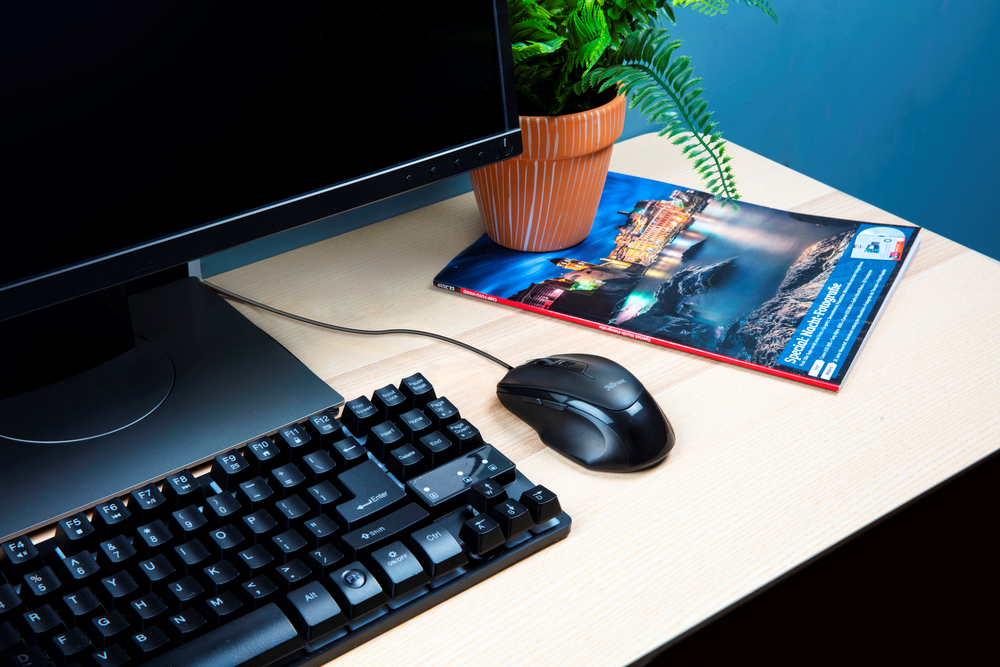 TRUST 23650 - Trust Voca Komfort-Maus mit DPI-Einstellungen