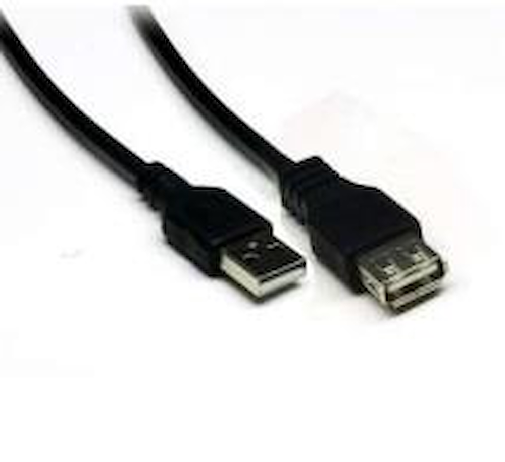 REDLINE RDL4342 - 3 Meter USB-Kabel in schwarz