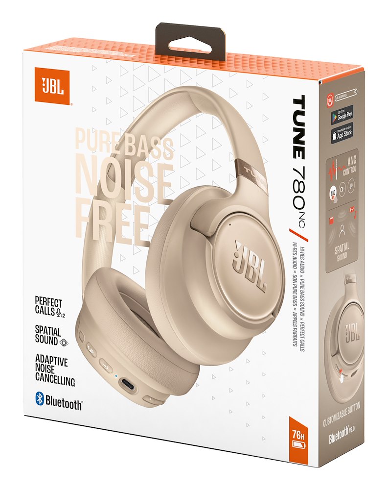 JBL JBLT780NCBEG - On-Ear Bluetooth Kopfhörer Beige