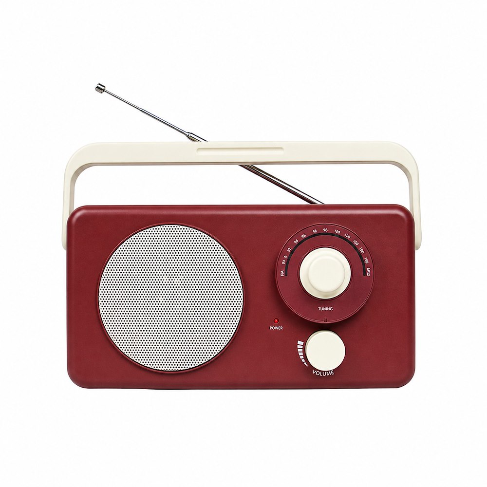 MAJESTIC AMELIABR 0756883 RADIO PORT.FM DOPPIO SISTEMA DI ALIMENTAZ. MARRONE