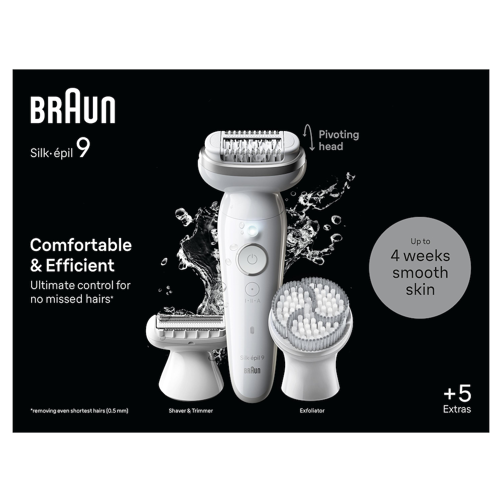 BRAUN SES9061 - Silk-épil 9 Damenepilator