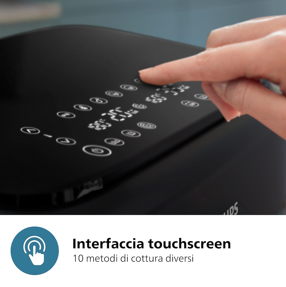 PHILIPS NA150 - Philips Airfryer Dual Basket NA150 7,1L