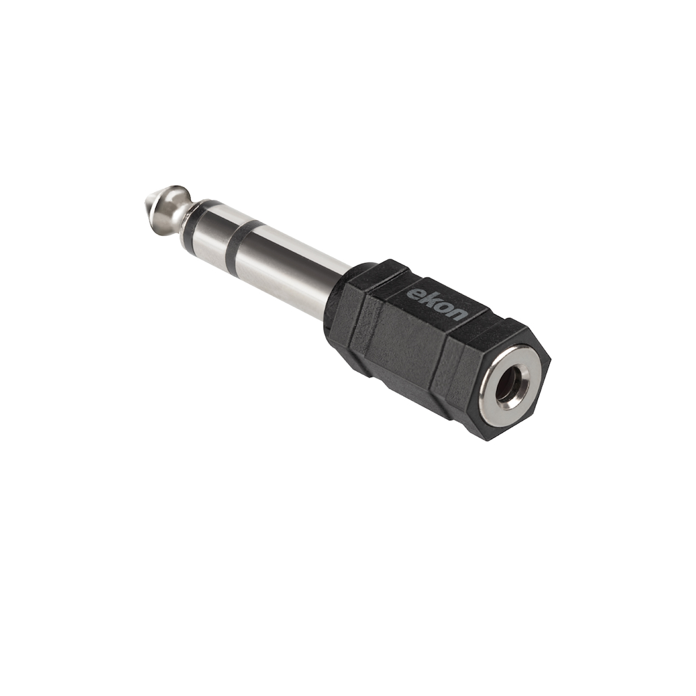 EKON ECAJACKAD35F63M - Audio-Adapter 3,5 mm auf 6,3 mm