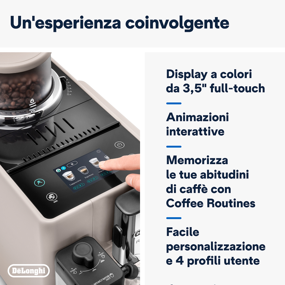 DE LONGHI EXAM44055BG - De'Longhi Rivelia EXAM440.55.BG Kaffeevollautomat