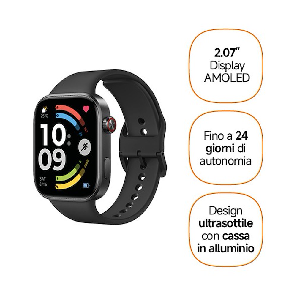 XIAOMI BHR08CIGL - Smart Watch 2.07" Schwarz