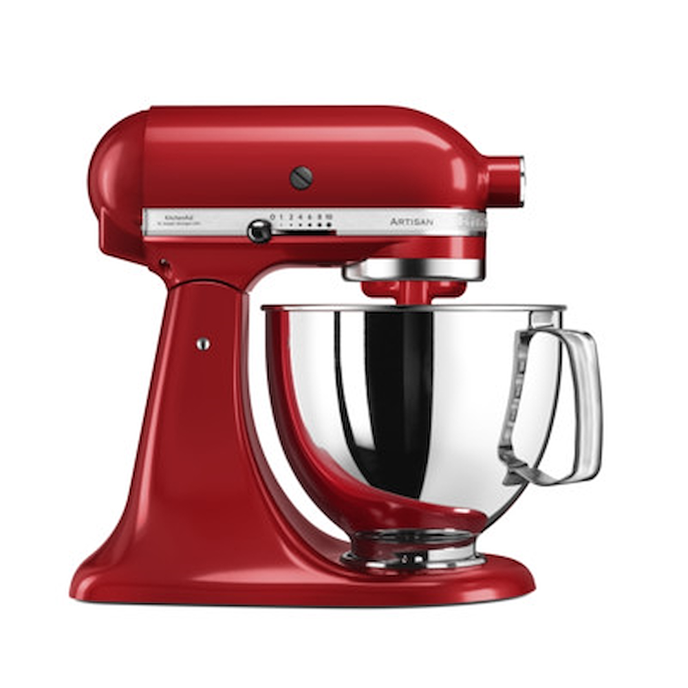 KITCHENAID 5KSM125EER - 4,8L Küchenmaschine in Rot