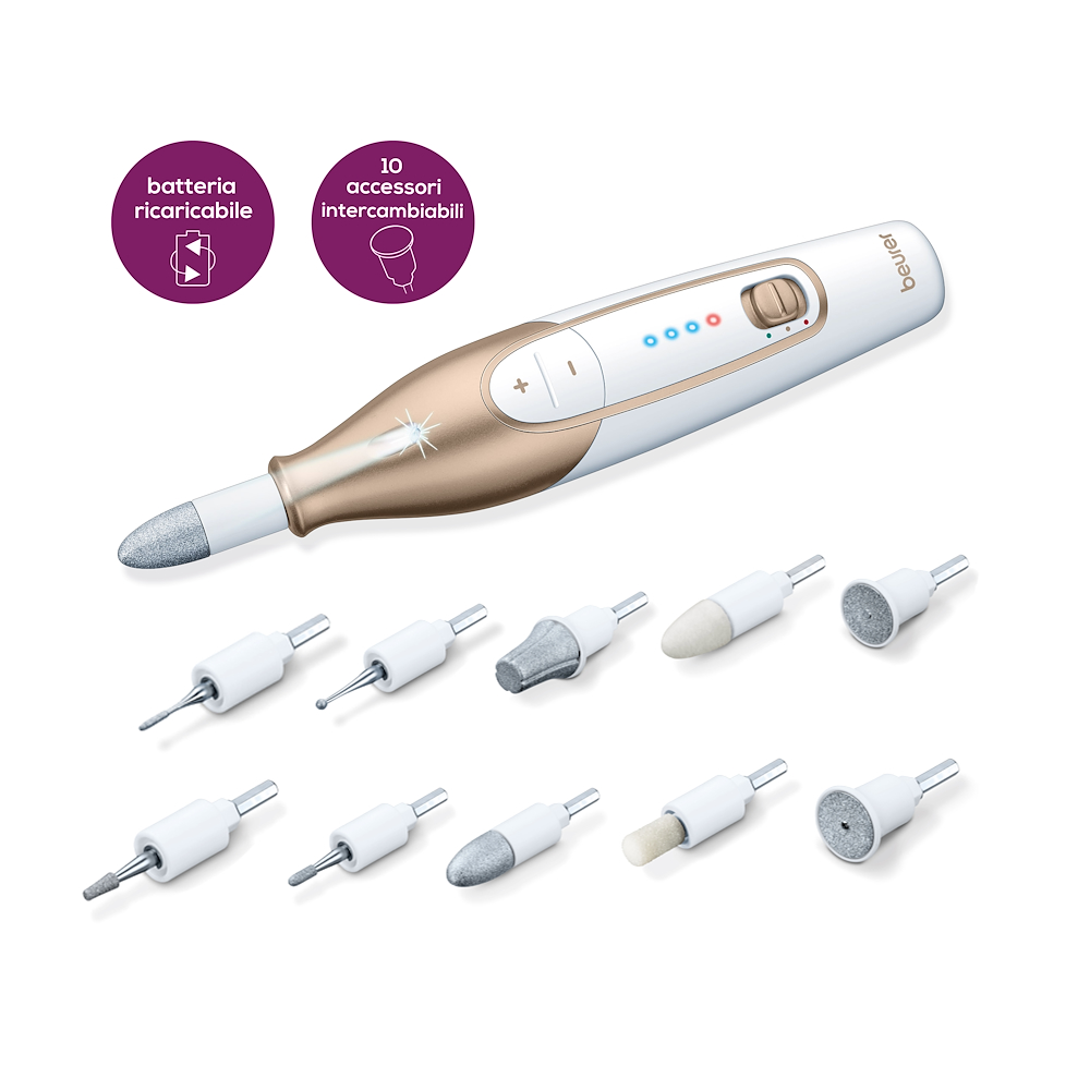 BEURER MP64 - Maniküre und Pediküre Set kabellos