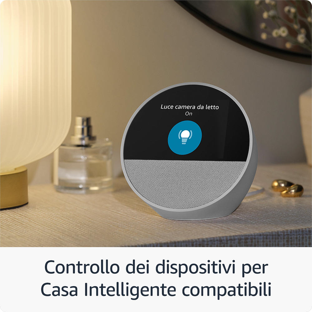 ECHO ECHOSPOT2024BLUE - Amazon Echo Spot Smart-Alarmuhr Blau
