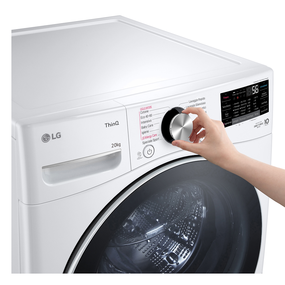 LG F0P3020TSWC - XL Waschmaschine 20kg AI DD