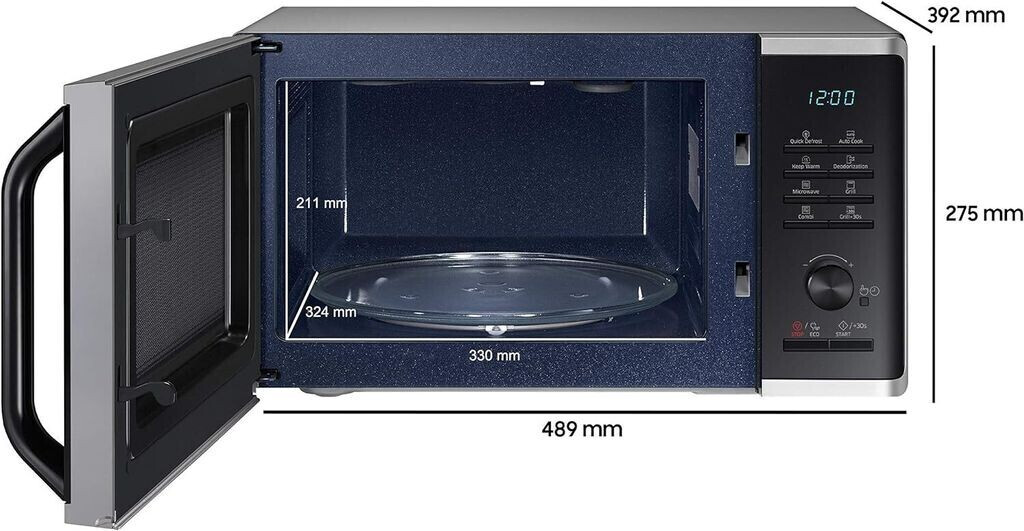 SAMSUNG MG2AK3515AS - Samsung Mikrowelle 800W 23LT