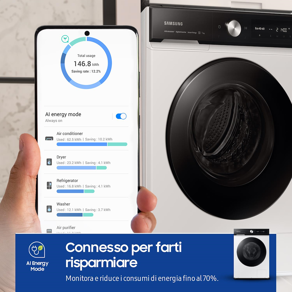 SAMSUNG WW11DB7B94GEU3 - Waschmaschine 11kg A-20% EcoDosierer