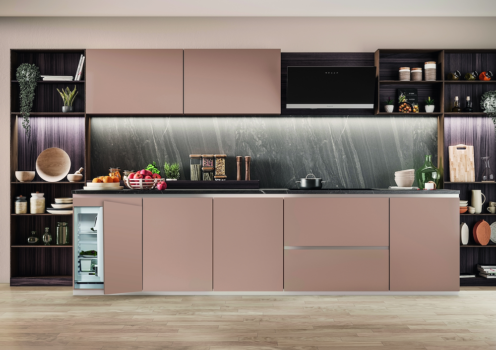 HOTPOINT-ARISTON HABUL011 - Einbaukühlschrank 144L Edelstahl