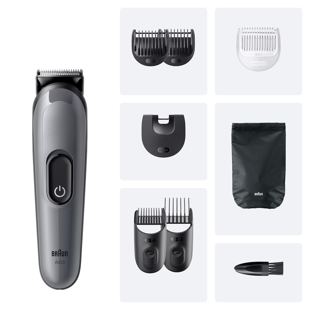 BRAUN AIO3540 - Braun All-In-One Trimmer Series 3 mit 8in1