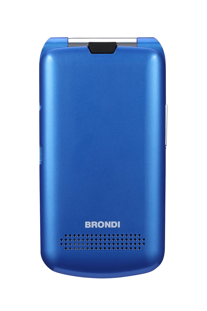 BRONDI PRESIDENTBLUMETAL - Brondi Flip Telefon Blau Metall