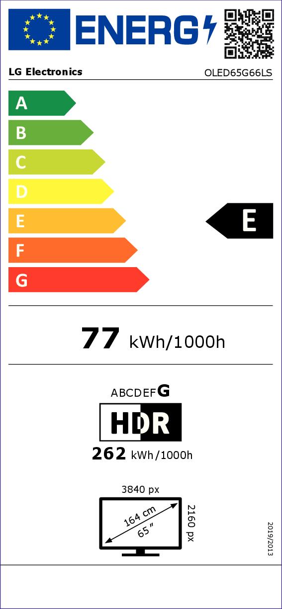 LG OLED65G66LS - 65" 4K OLED Fernseher