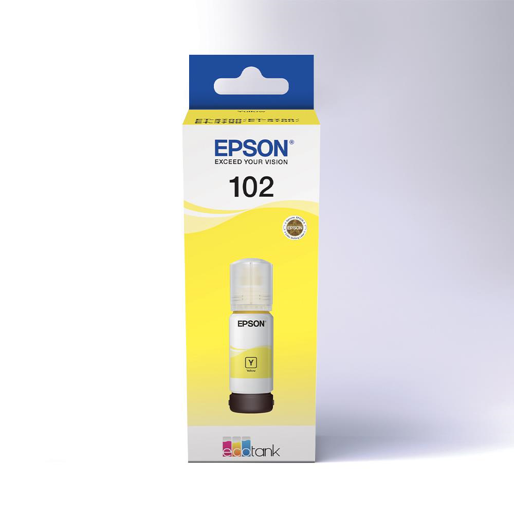 EPSON C13T03R440 - C13T03R440 0447016 FLAmitE INCHIOSTRO 102 GIALLO 70ML X ECOTANK