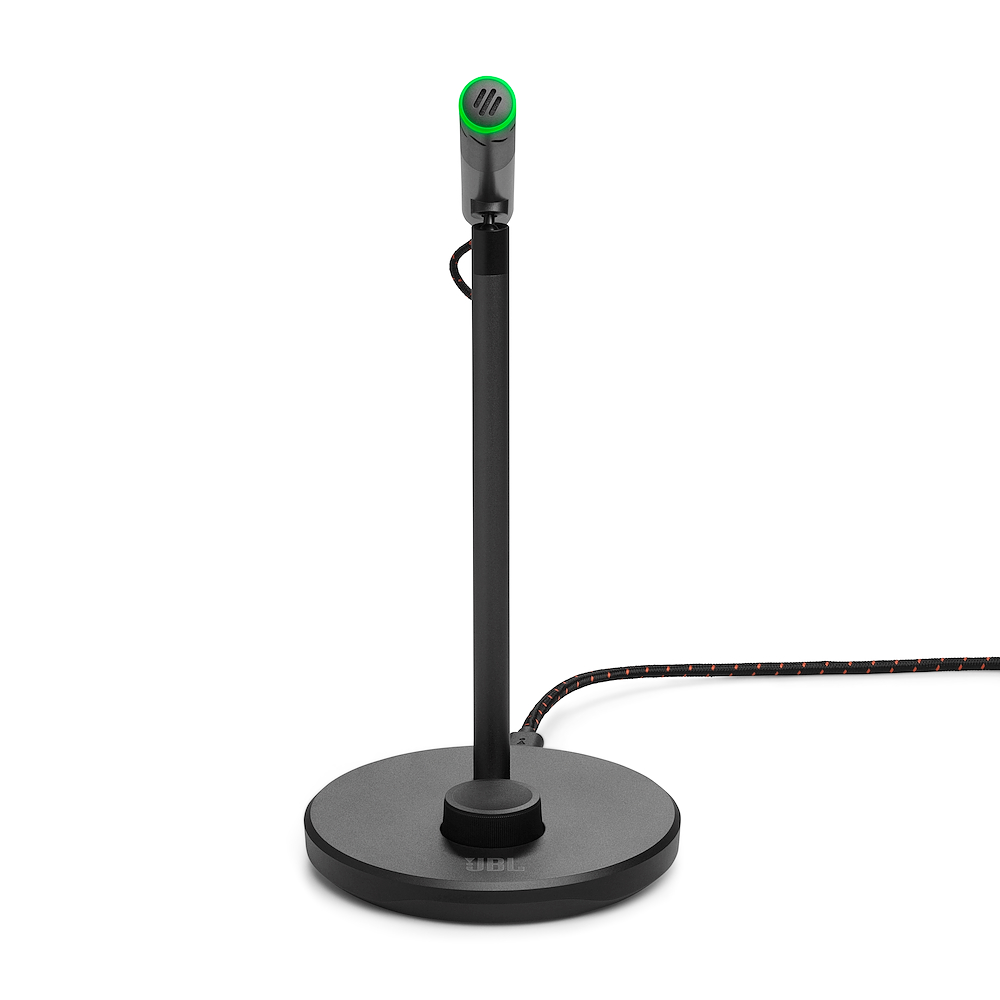 JBL JBLSTRMTALKBLK - USB Mikrofon für Streaming und Gaming