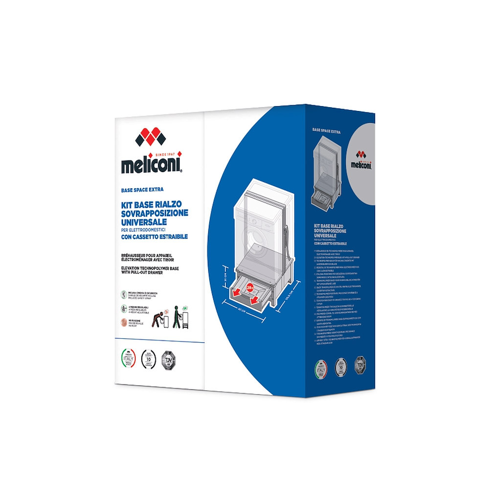 MELICONI 656144 - Höhenverstellung für Waschmaschinen