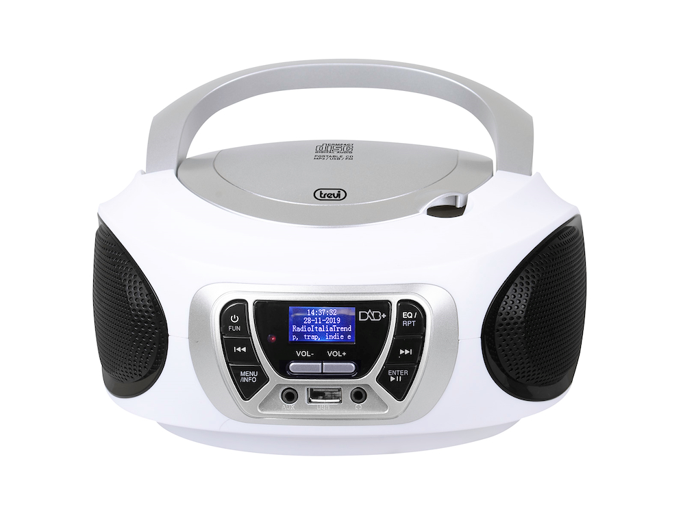 TREVI 0CM51001 - Trevi CMP 510 DAB Tragbarer CD-Player