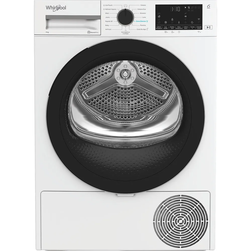 WHIRLPOOL CWDR49MWBSIT - Wärmepumpentrockner 9 kg Klasse C