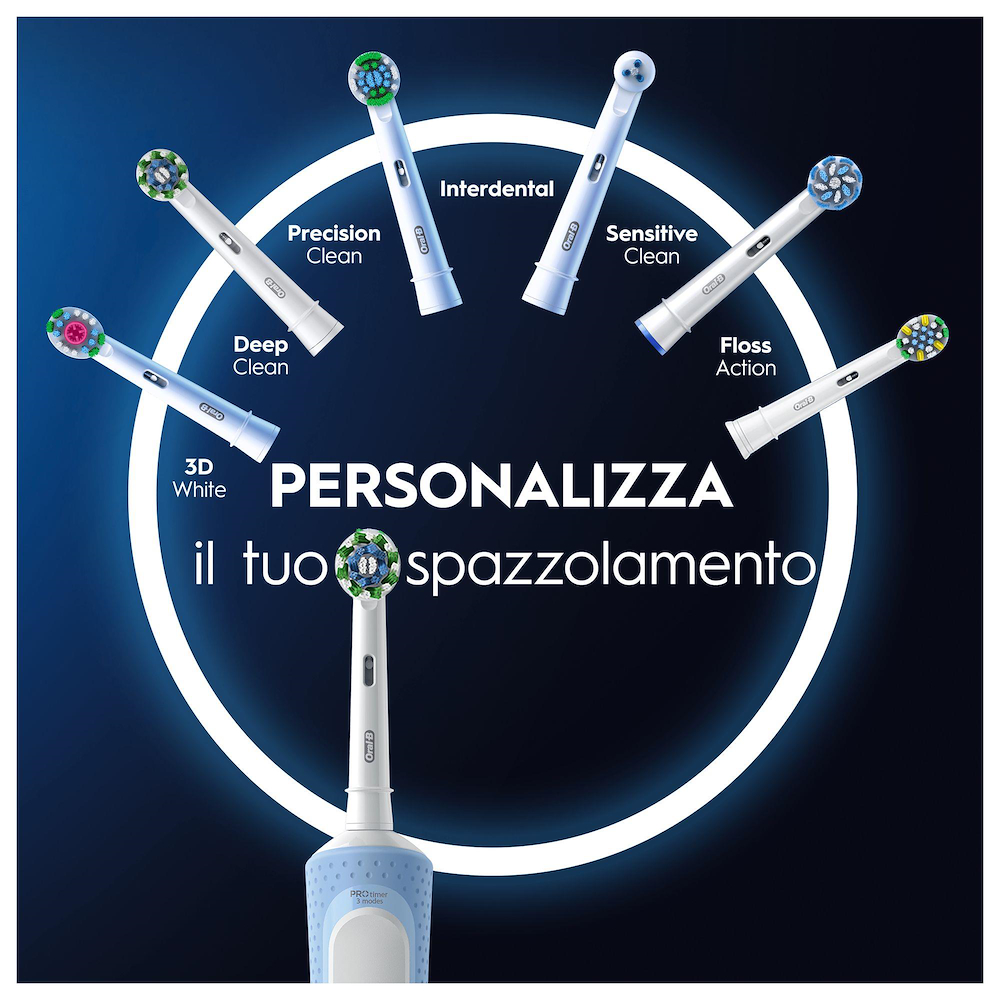 ORAL-B VITALITYPRODUOBLACKBLUE - Oral-B Vitality Pro Duo Elektrische Zahnbürste Schwarz/Blau