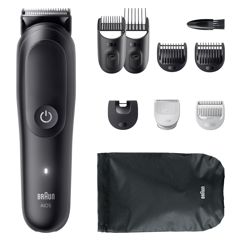 BRAUN AIO5540 - Braun All-in-One Trimmer 9in1 für Körperpflege