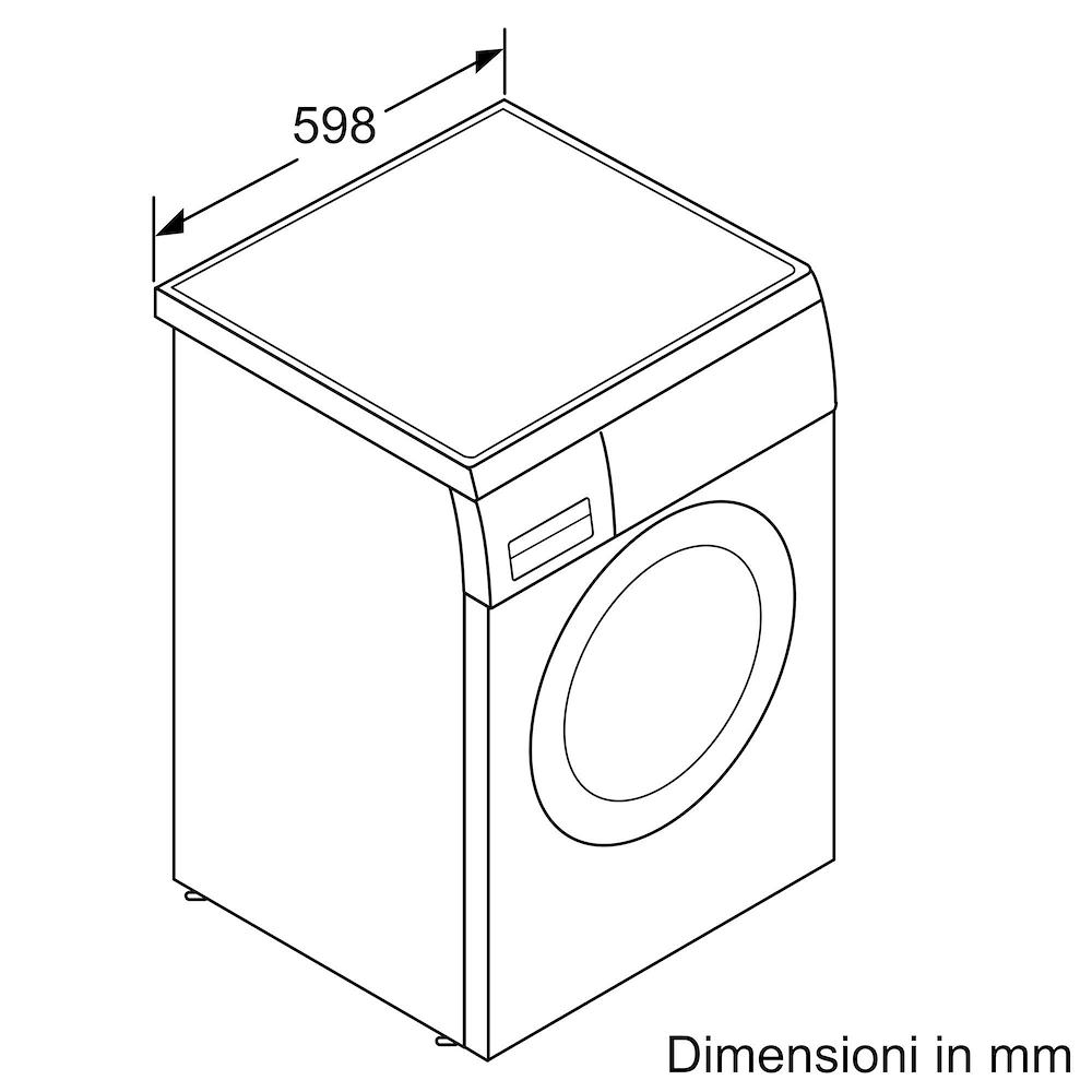BOSCH WUU28T29II - Frontlader Waschmaschine 9kg Klasse A