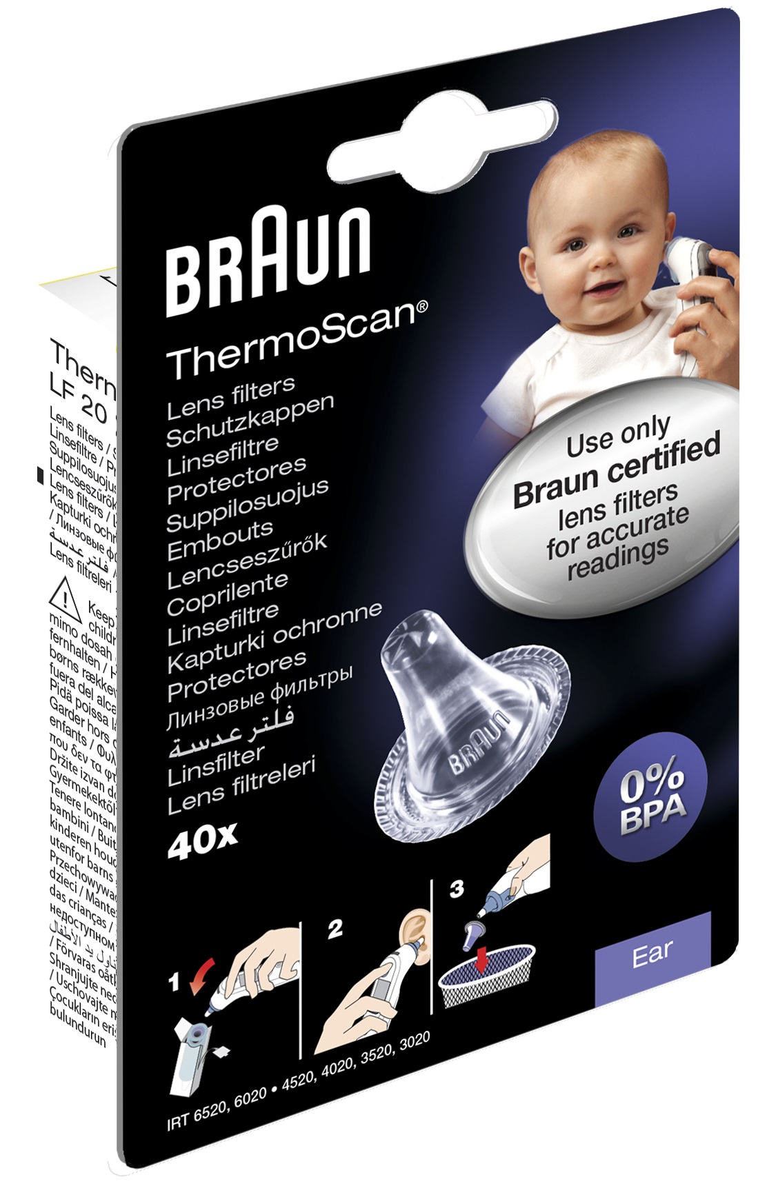 BRAUN 4210201138273 - Braun ThermoScan Hygienekappen