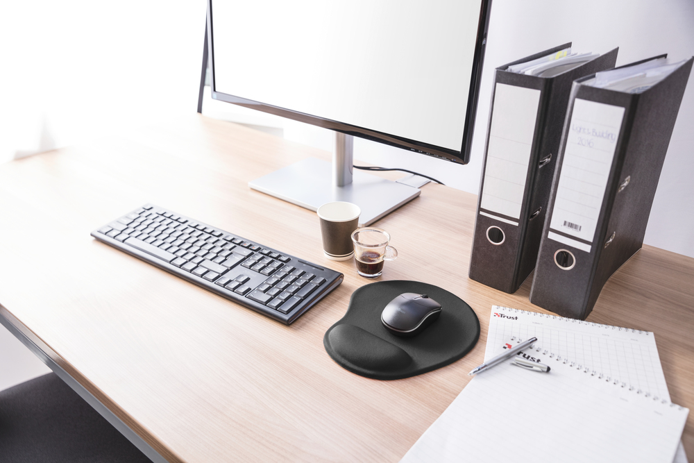 TRUST 16977 - BigFoot Mauspad in Schwarz