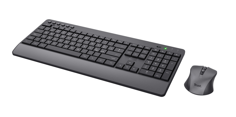 TRUST 24530 - Kabelloses Tastatur und Maus Set