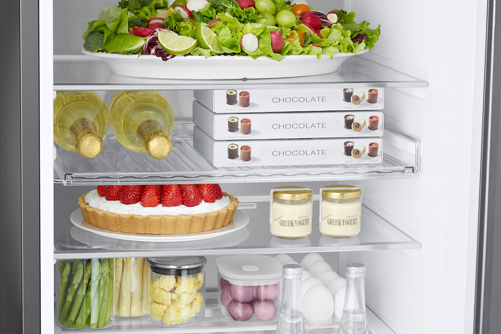 SAMSUNG RB38C7B6AB1 - Kombikühlschrank Klasse A Bespoke