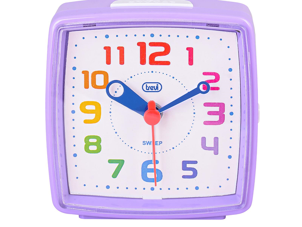 TREVI 0304700 - Quarzwecker Regenbogenfarben
