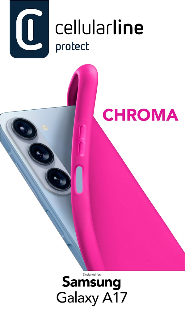 CELLULAR LINE CHROMAGALA17P - Hülle Galaxy A17 Pink