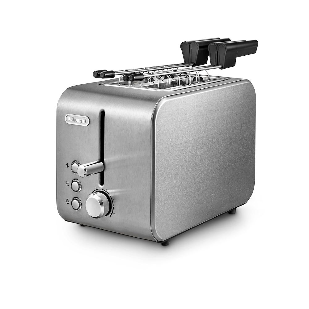 DE LONGHI CTX2203ST - De'Longhi Toaster CTX2203 Stahl