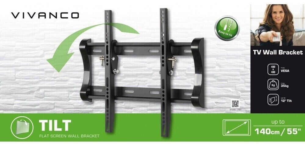 VIVANCO BTI6040 - Vivanco BTI 6040 Tilt TV-Wandhalter
