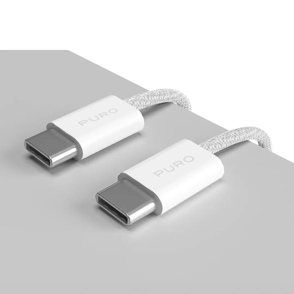 PURO PUCCCFABK415MTWHI - 60W USB-C Kabel Weiß