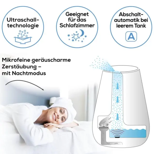 BEURER LB37TOFFEE - Beurer LB 37 Luftbefeuchter Toffee