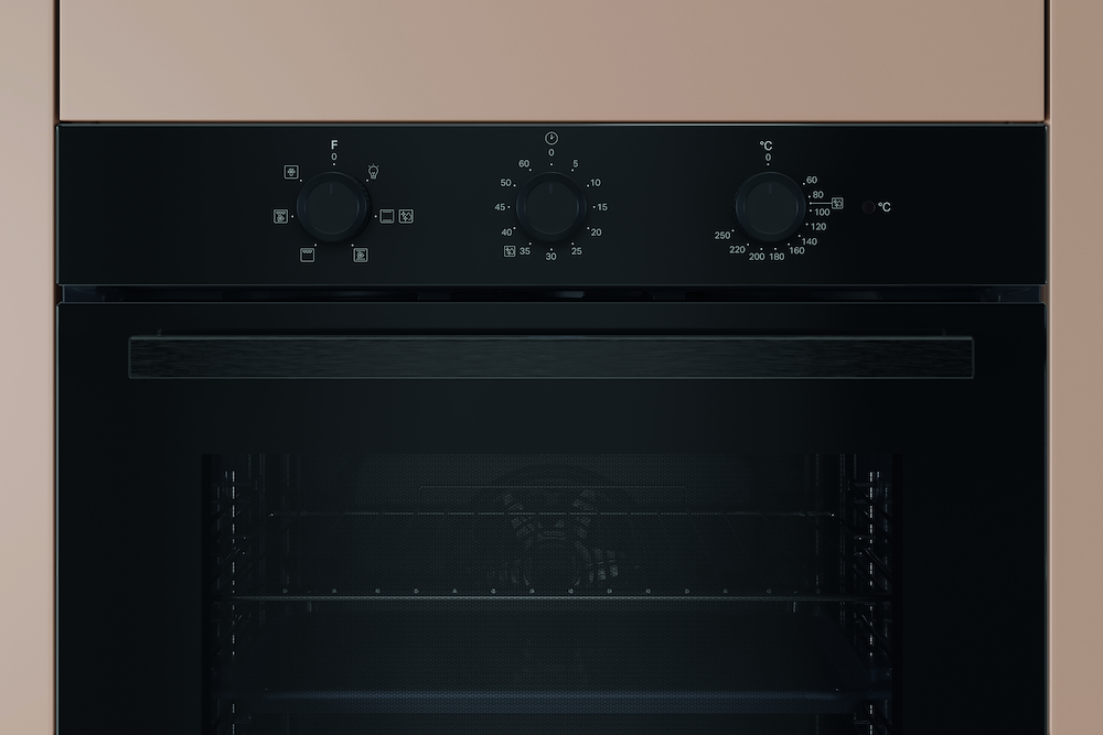 HOTPOINT-ARISTON HAO435HB - Schwarzer Ofen 60CM Idrolisi